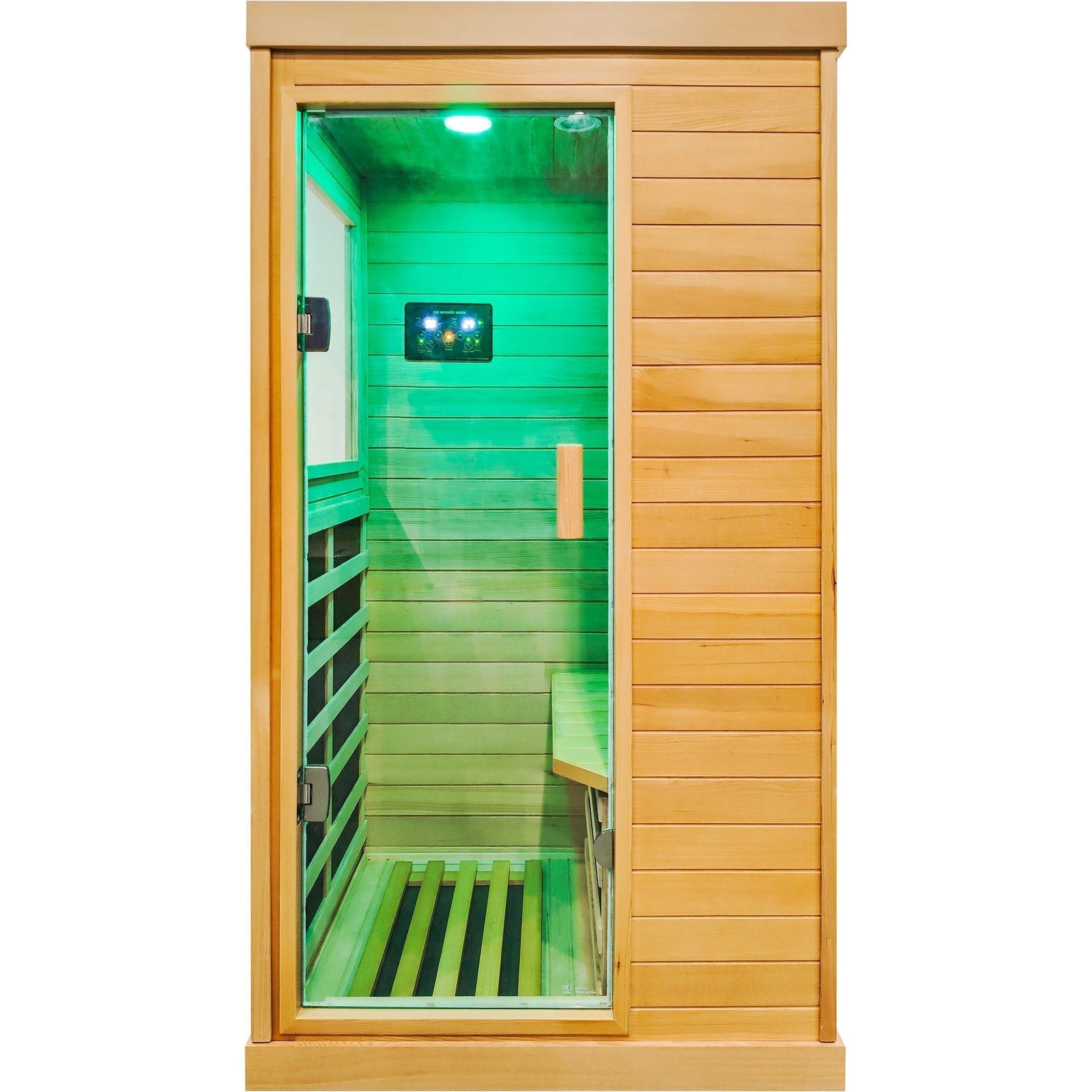 Interior ambient lights and IR plates